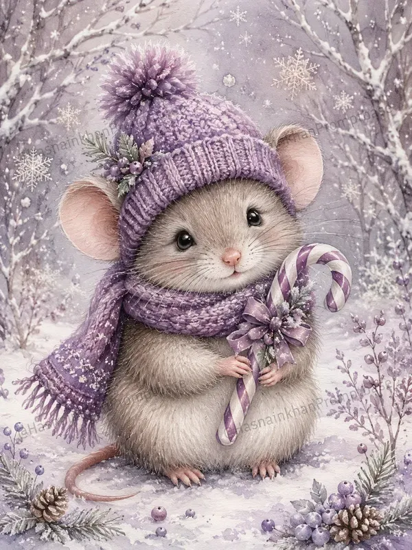 Woodland Christmas Animal Junk Journals