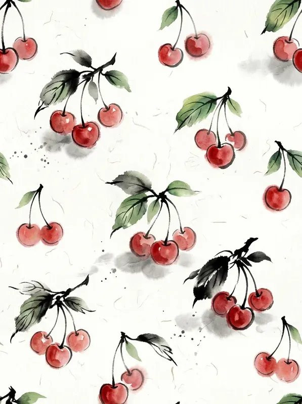 Sumie Ink Wash Seamless Patterns
