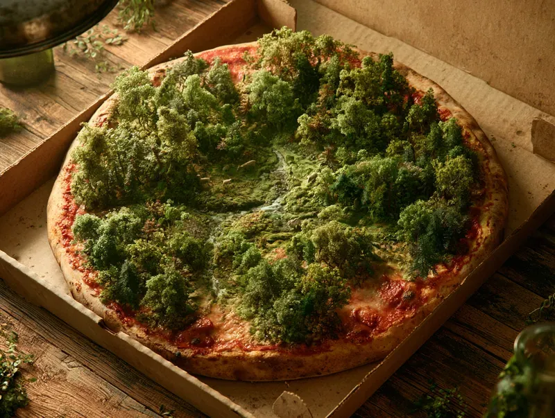 Surreal Food Art Generator