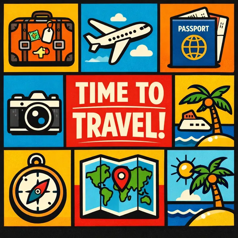 Retro Pop Art Grid Kits