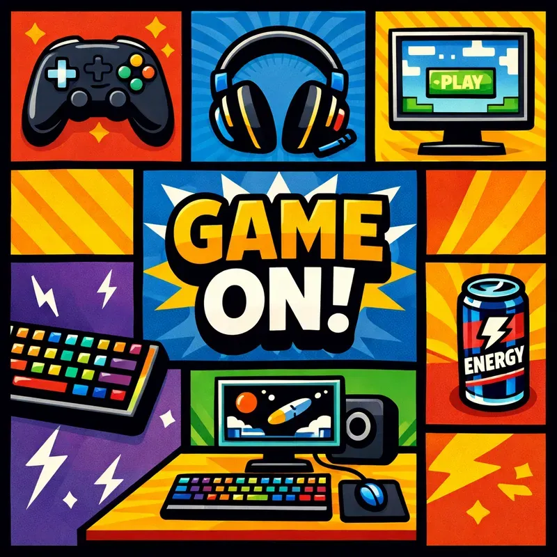 Retro Pop Art Grid Kits