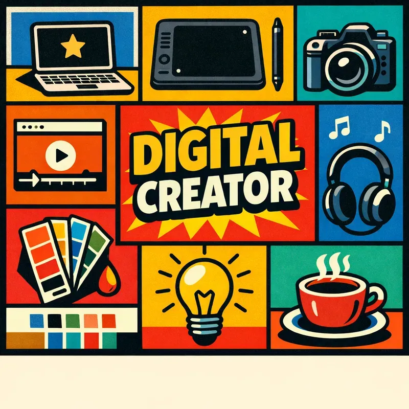 Retro Pop Art Grid Kits