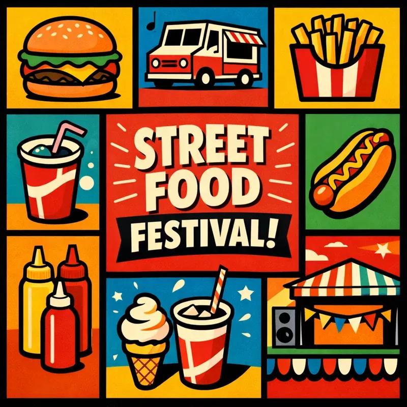 Retro Pop Art Grid Kits