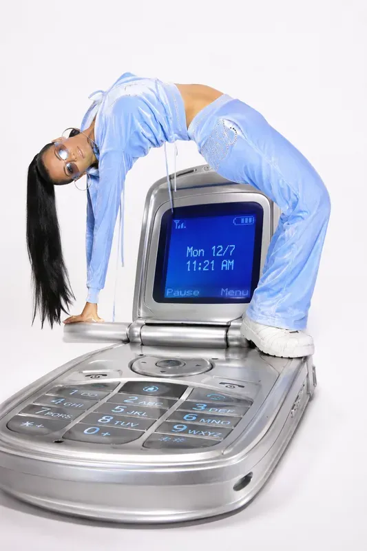 Surreal Y2k Oversized Prop Fashion Editorials