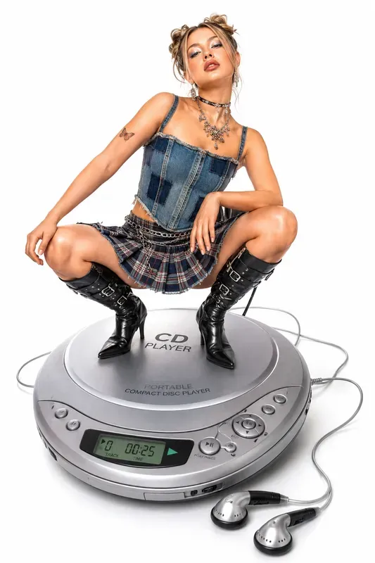 Surreal Y2k Oversized Prop Fashion Editorials
