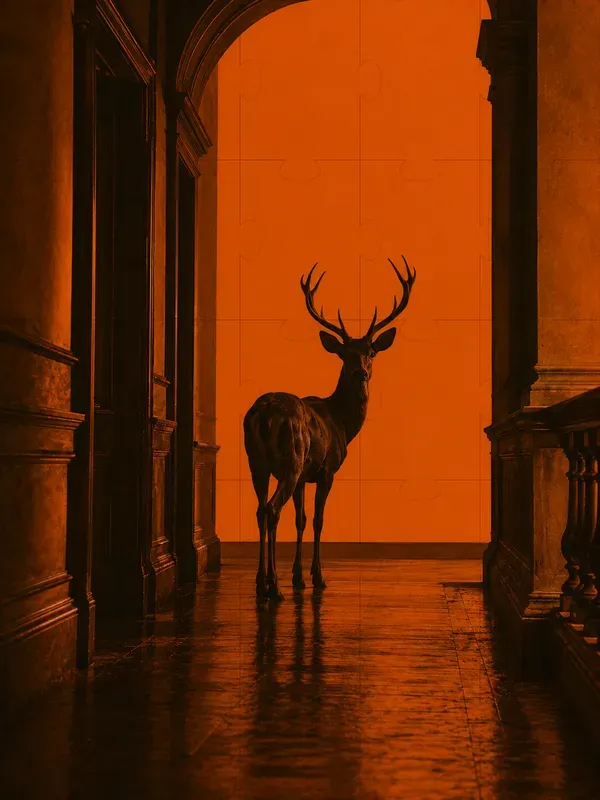 Dark Orange Minimalist Duotone Photos