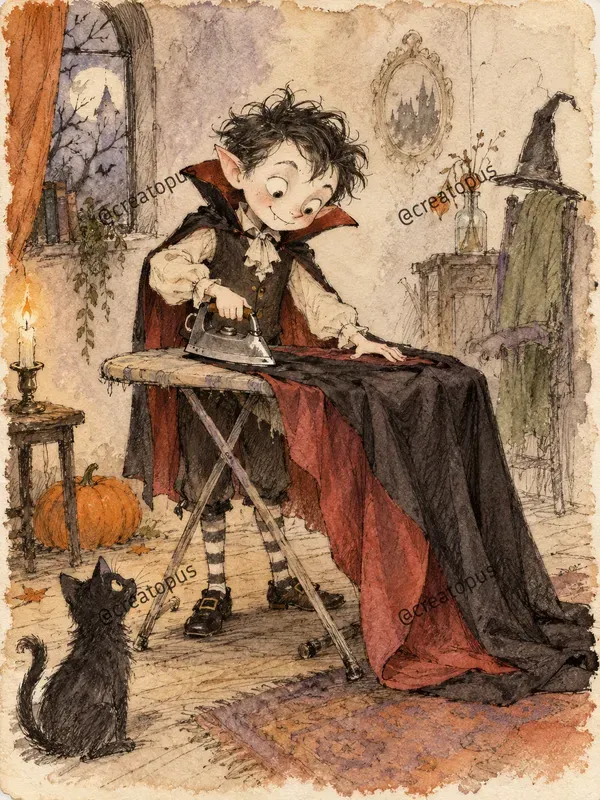 Whimsical Halloween Junk Journal Art