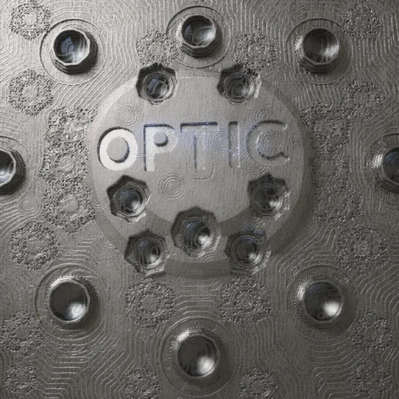 Steel Metal Chrome Dark Lab Typographies