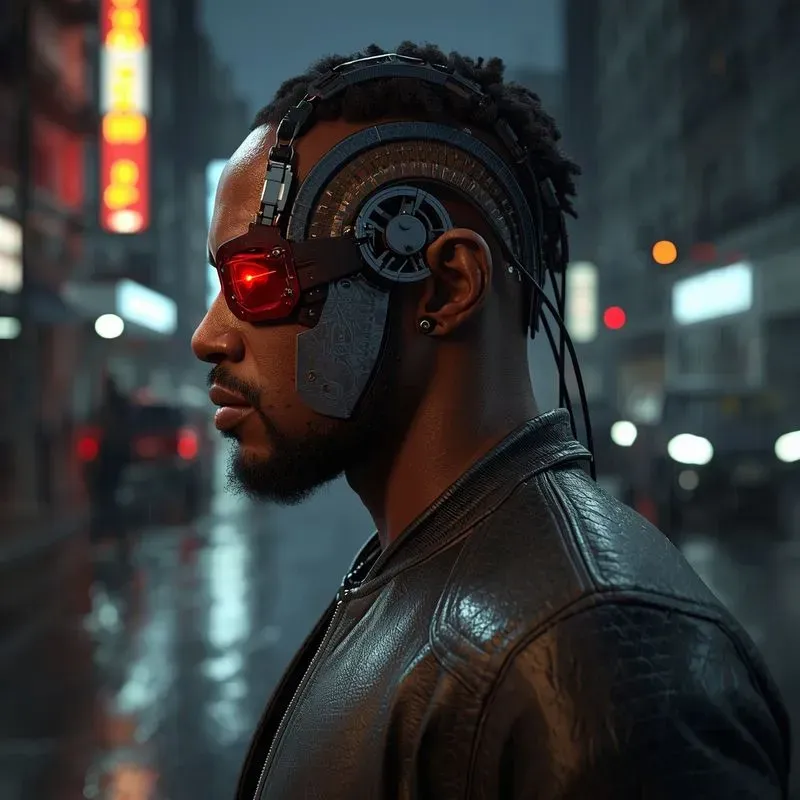 8K Ultraphotorealistic Cyberpunk Females