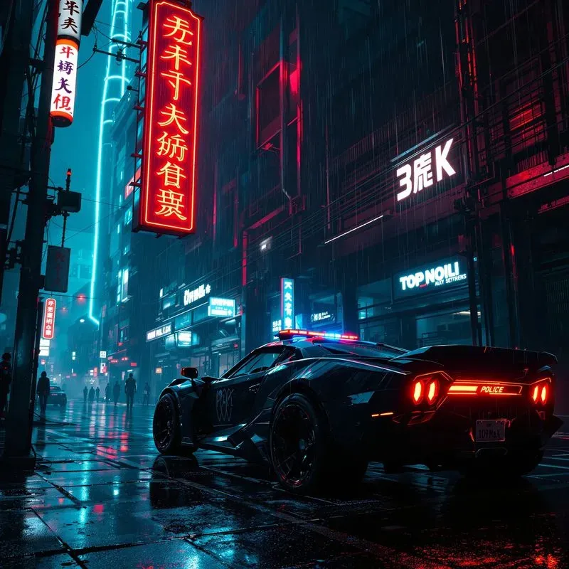 Futuristic Dark Cyberpunk Scifi Designs