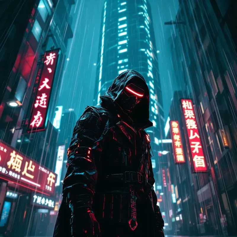 Futuristic Dark Cyberpunk Scifi Designs