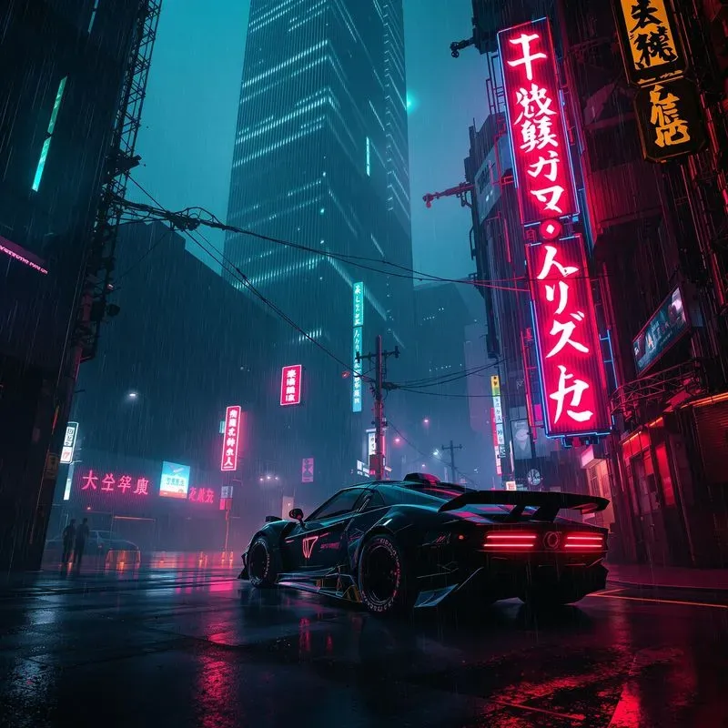 Futuristic Dark Cyberpunk Scifi Designs