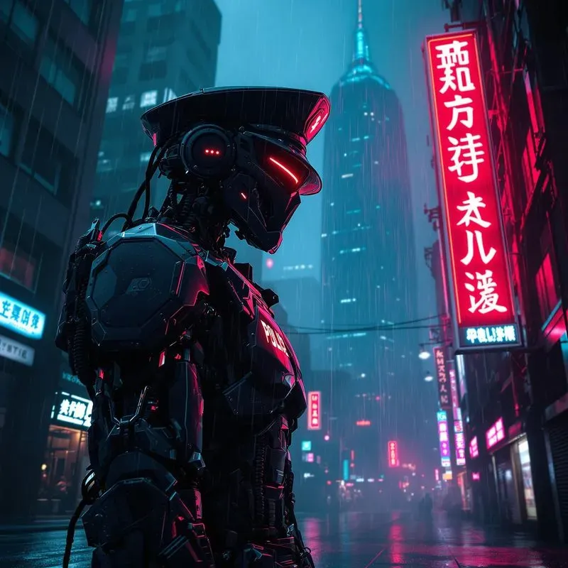 Futuristic Dark Cyberpunk Scifi Designs