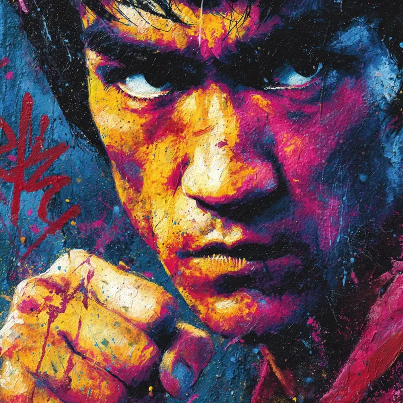 Celebrities In Graffiti Style