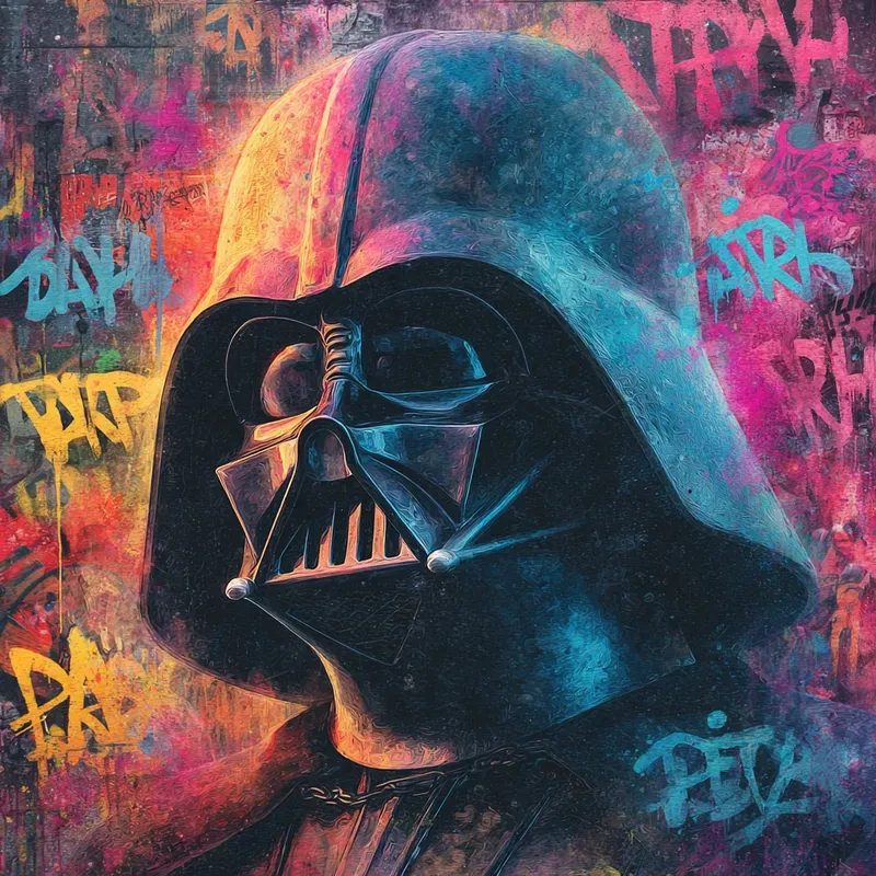 Celebrities In Graffiti Style