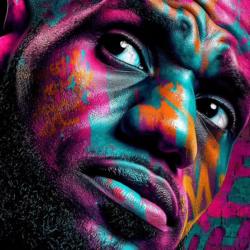 Celebrities In Graffiti Style