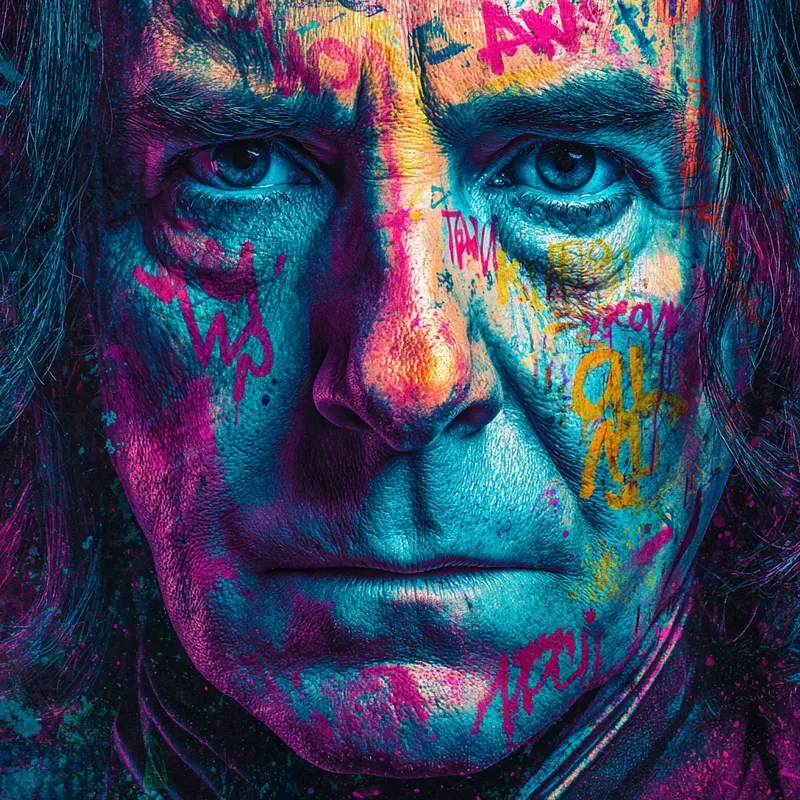Celebrities In Graffiti Style