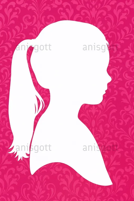 Personalized Custom Silhouette Portraits