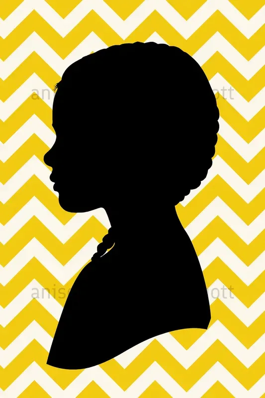 Personalized Custom Silhouette Portraits