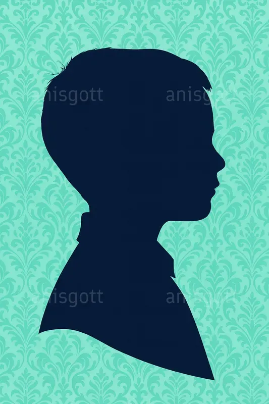 Personalized Custom Silhouette Portraits