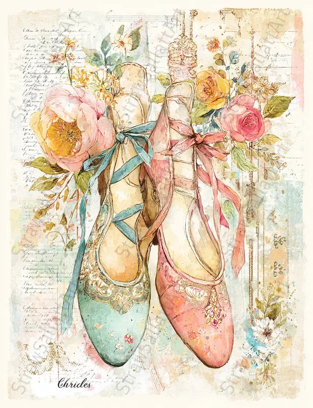 Vintage Wedding Junk Journal Artworks