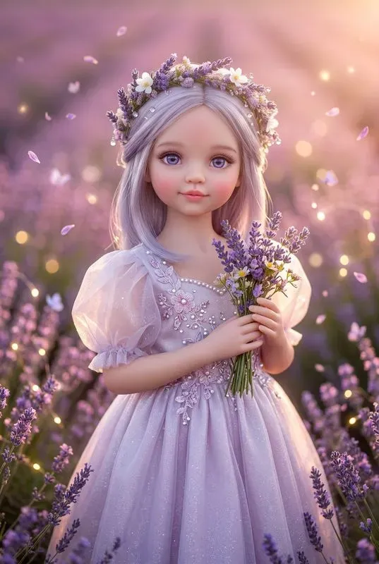Enchanted Floral Princess Portraits
