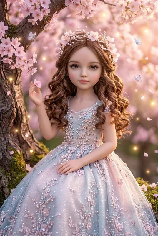 Enchanted Floral Princess Portraits