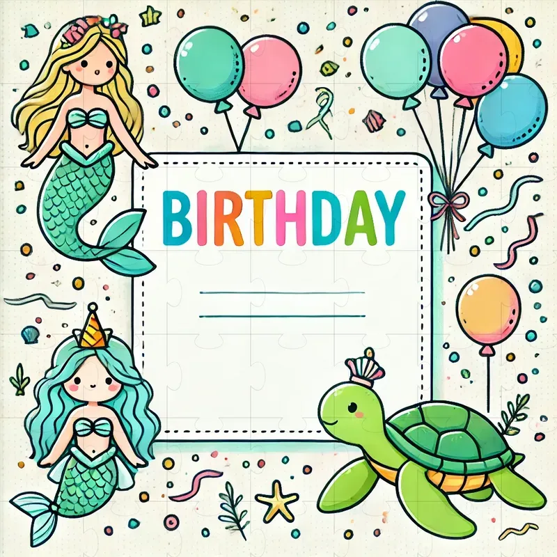 Cartoon Birthday Invitation Templates