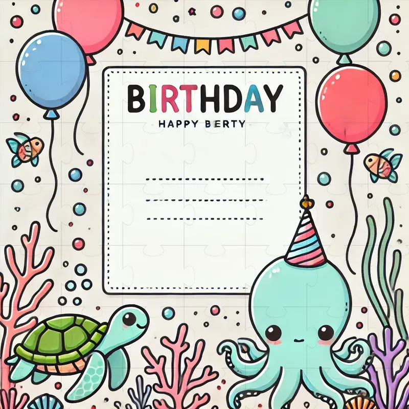Cartoon Birthday Invitation Templates