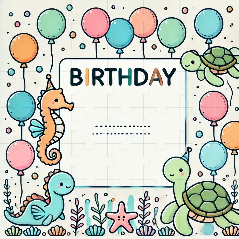 Cartoon Birthday Invitation Templates