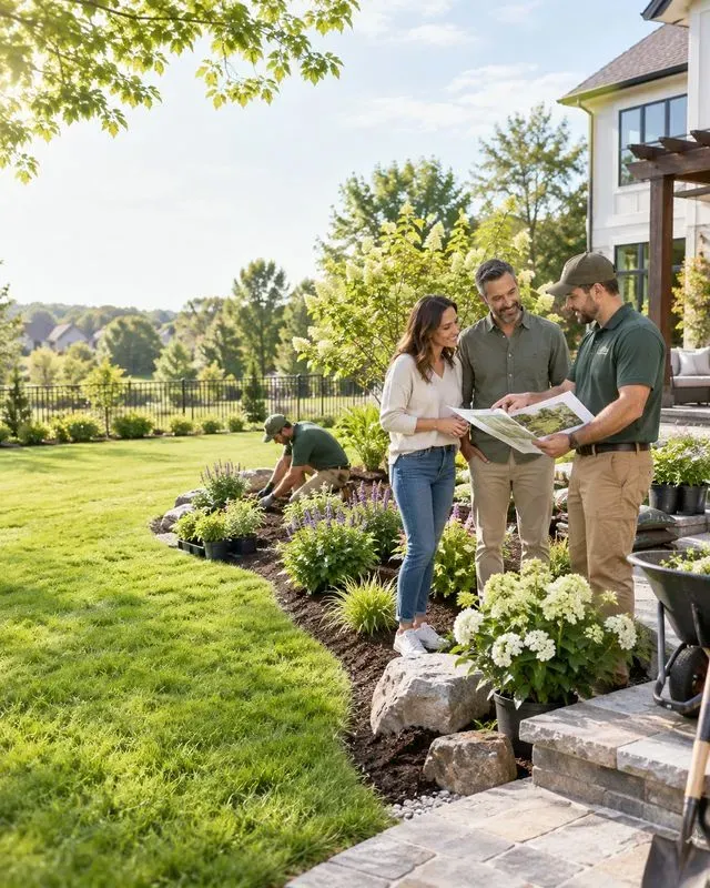 Landscaping Service Ad Visuals
