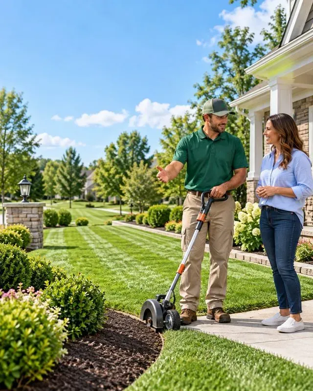 Landscaping Service Ad Visuals