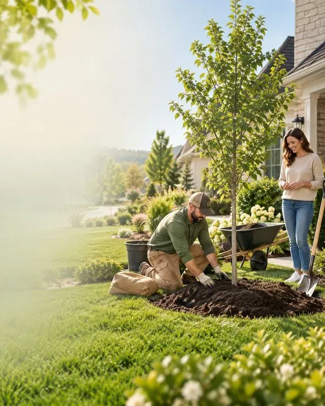 Landscaping Service Ad Visuals