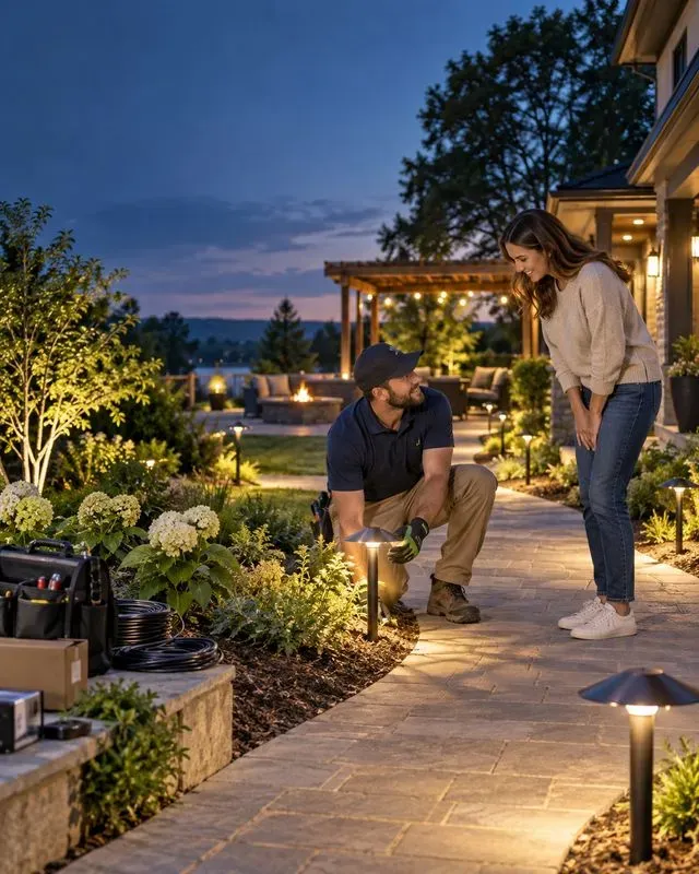 Landscaping Service Ad Visuals
