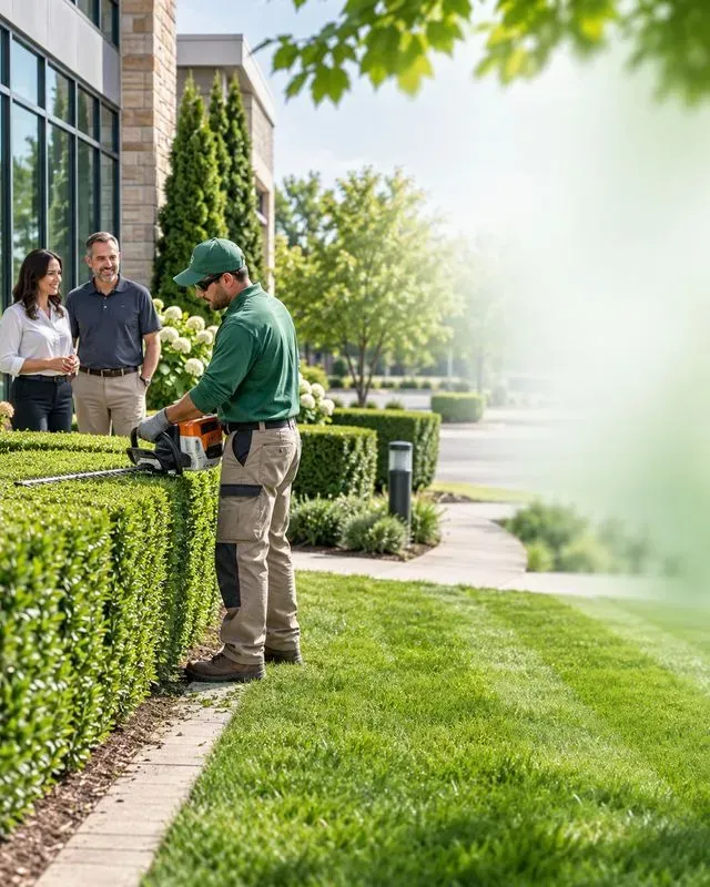 Landscaping Service Ad Visuals
