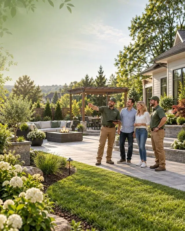 Landscaping Service Ad Visuals