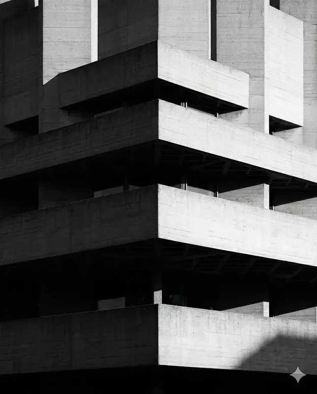 Striking London Brutalist Geometries