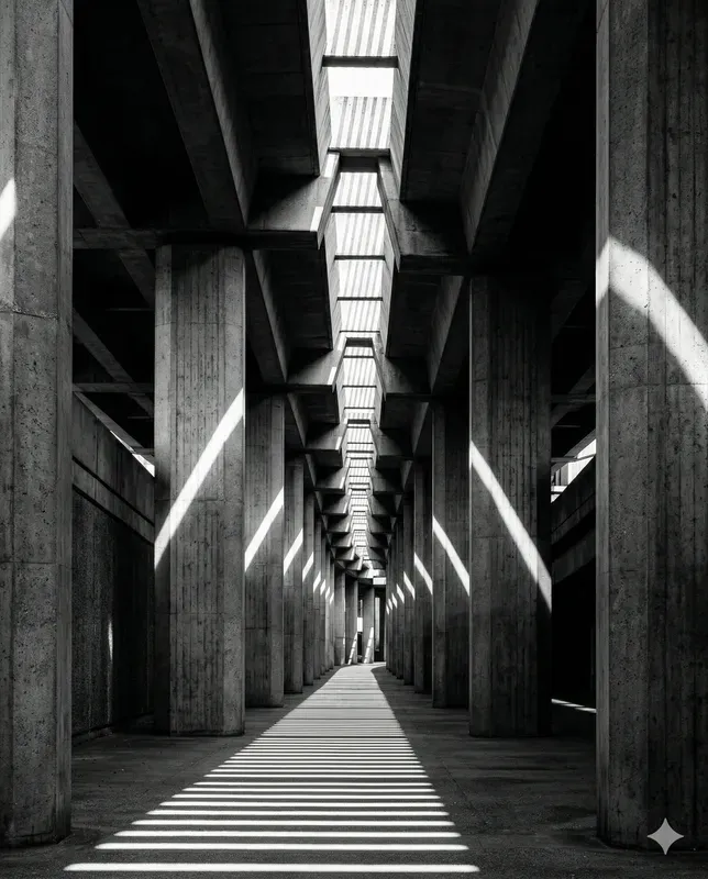 Striking London Brutalist Geometries