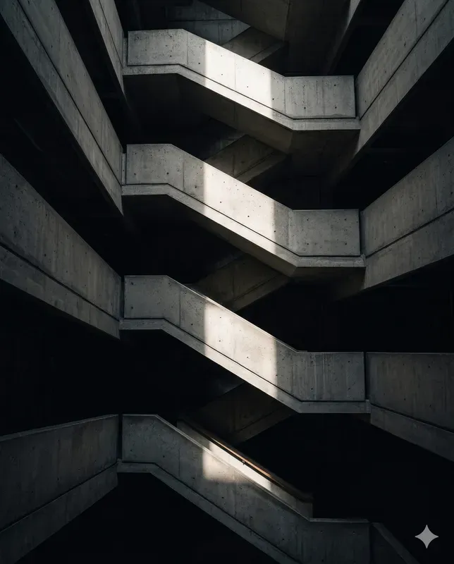 Striking London Brutalist Geometries