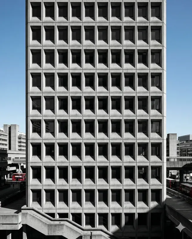 Striking London Brutalist Geometries
