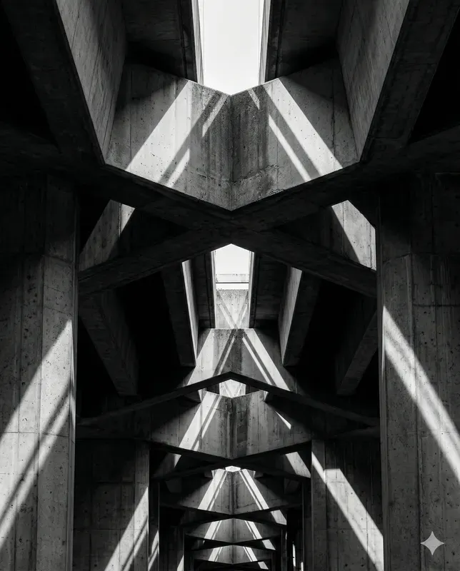 Striking London Brutalist Geometries