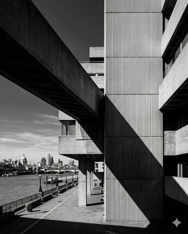 Striking London Brutalist Geometries