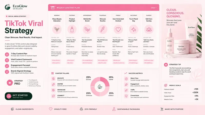 Social Media Content Planner Layouts