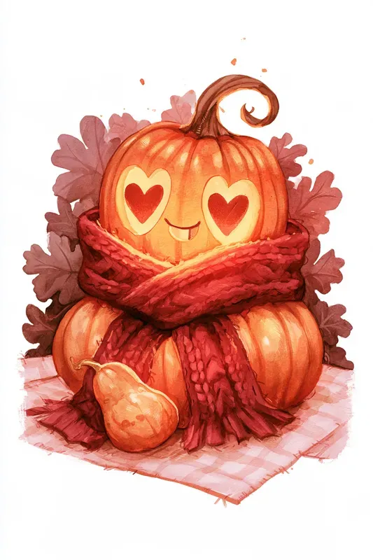 Cute Pumpkin Art Generator