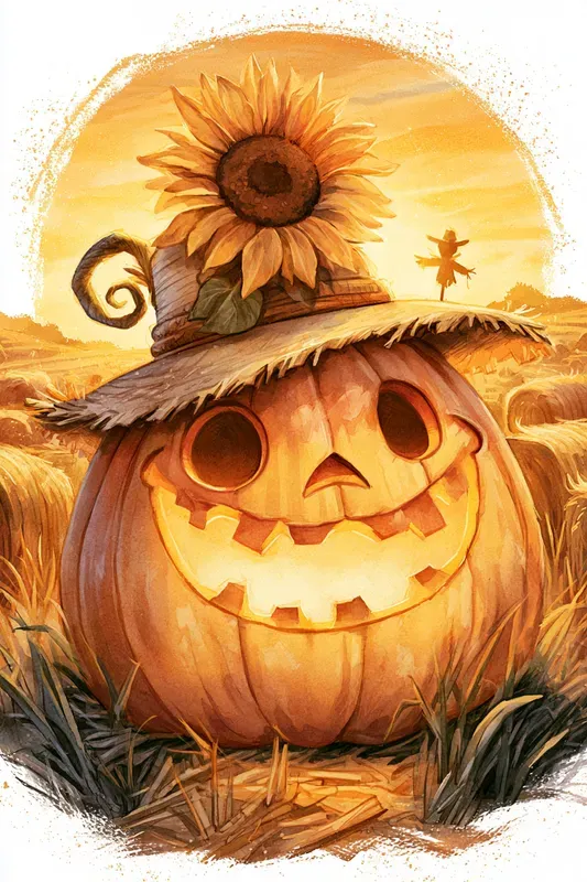 Cute Pumpkin Art Generator