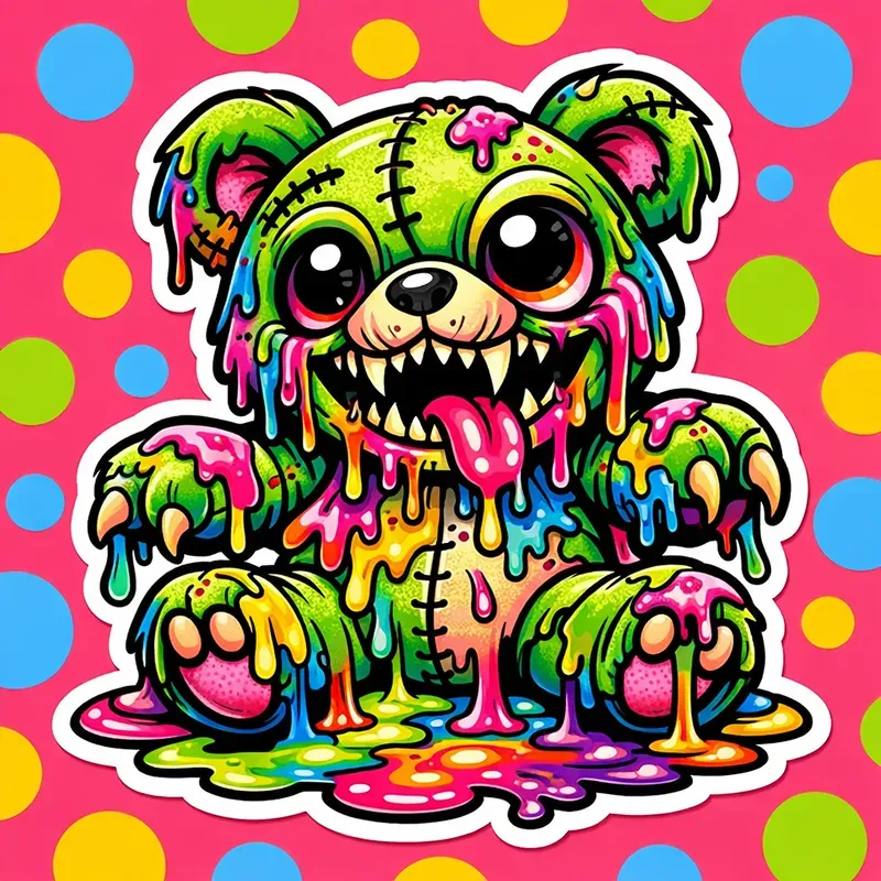 Pop Surreal Horror Meltdown Characters