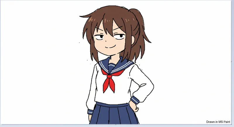 Ms Paint Meme Style Waifu Creators