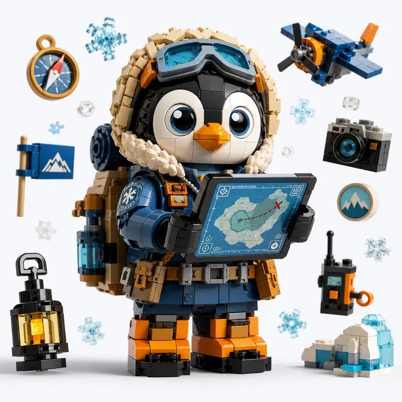 Adorable Lego Explorer Characters