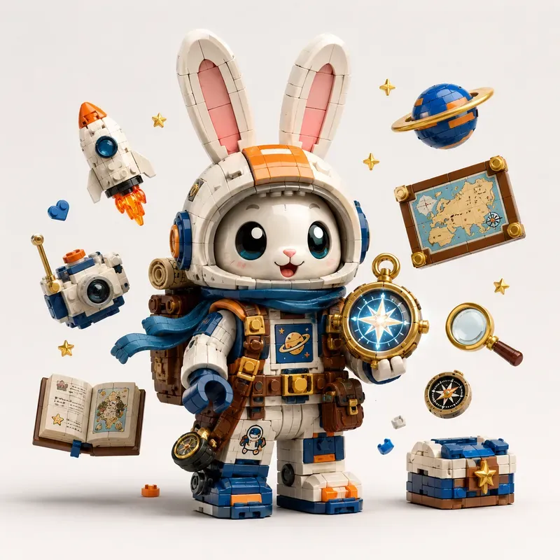Adorable Lego Explorer Characters