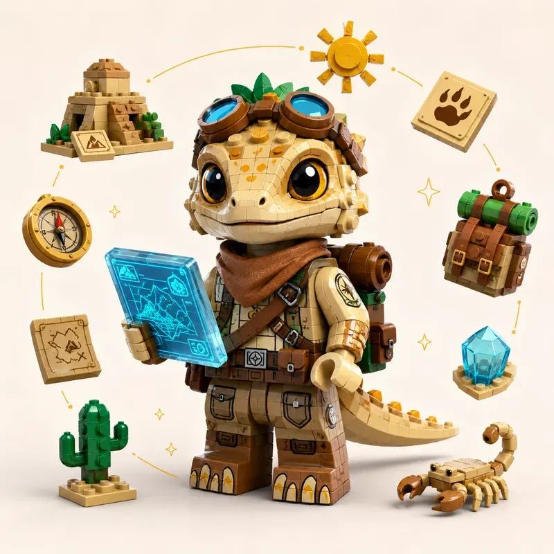 Adorable Lego Explorer Characters